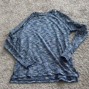 ZYIA Blue Long Sleeve Tee